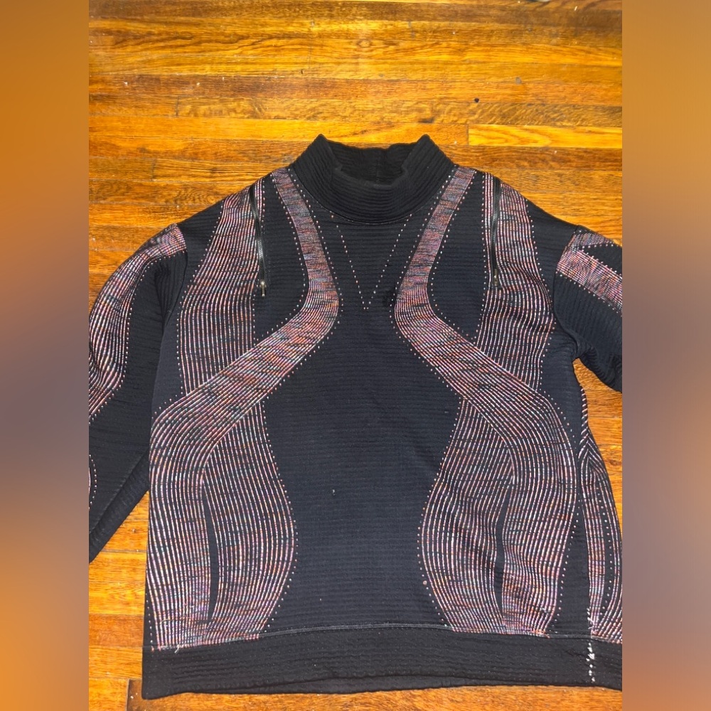 Abstract multicolor Nike sweater